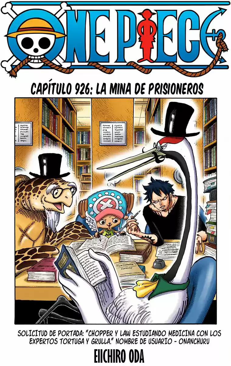 One Piece (full Color: Chapter 926 - Page 1