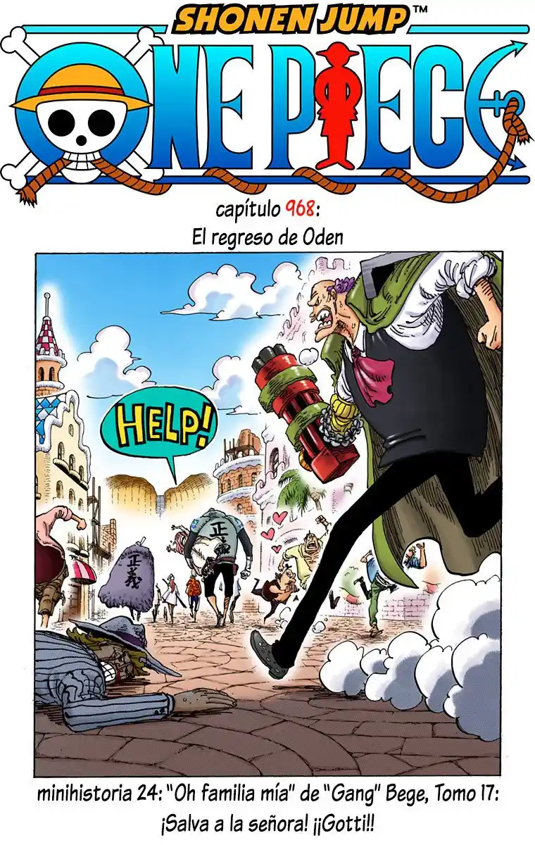 One Piece (full Color: Chapter 968 - Page 1