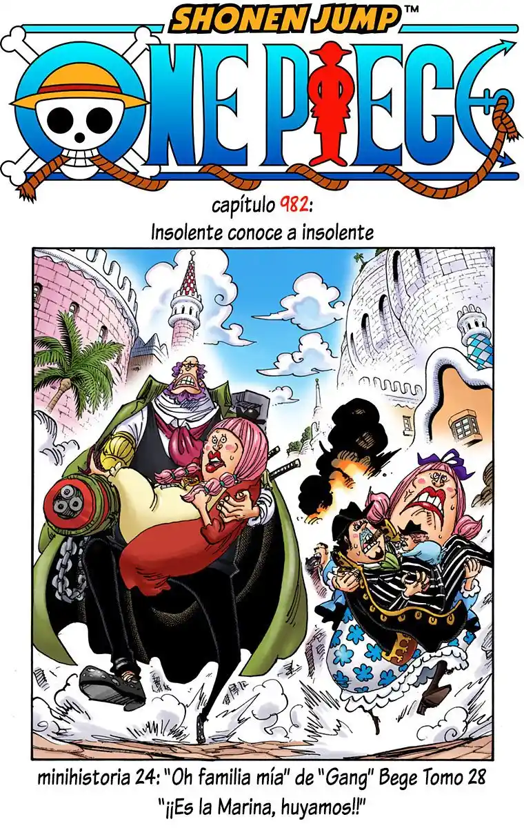 One Piece (full Color: Chapter 982 - Page 1