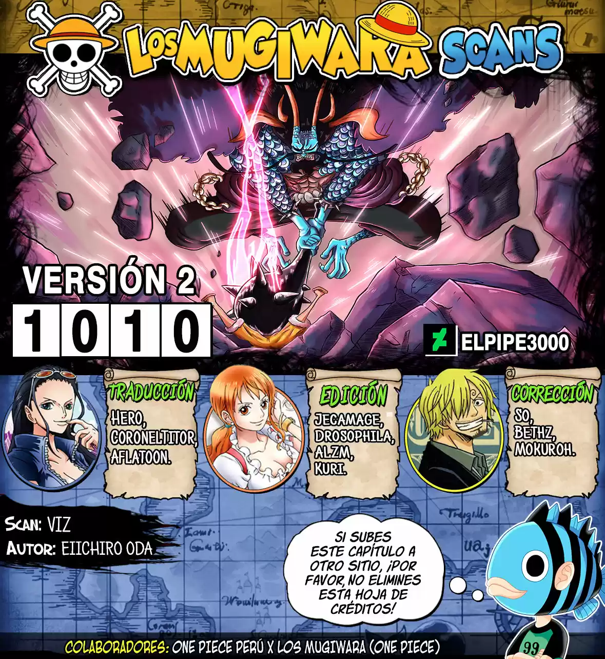 One Piece: Chapter 1010.5 - Page 1