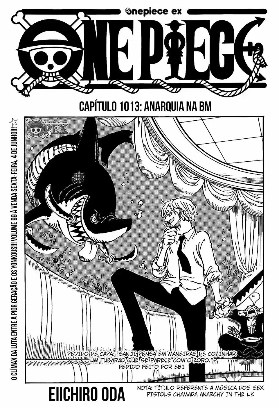 One Piece: Chapter 1013 - Page 1