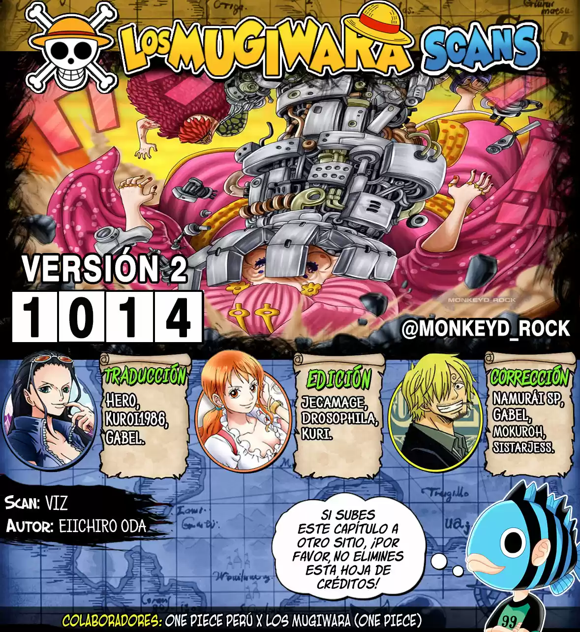 One Piece: Chapter 1014.5 - Page 1