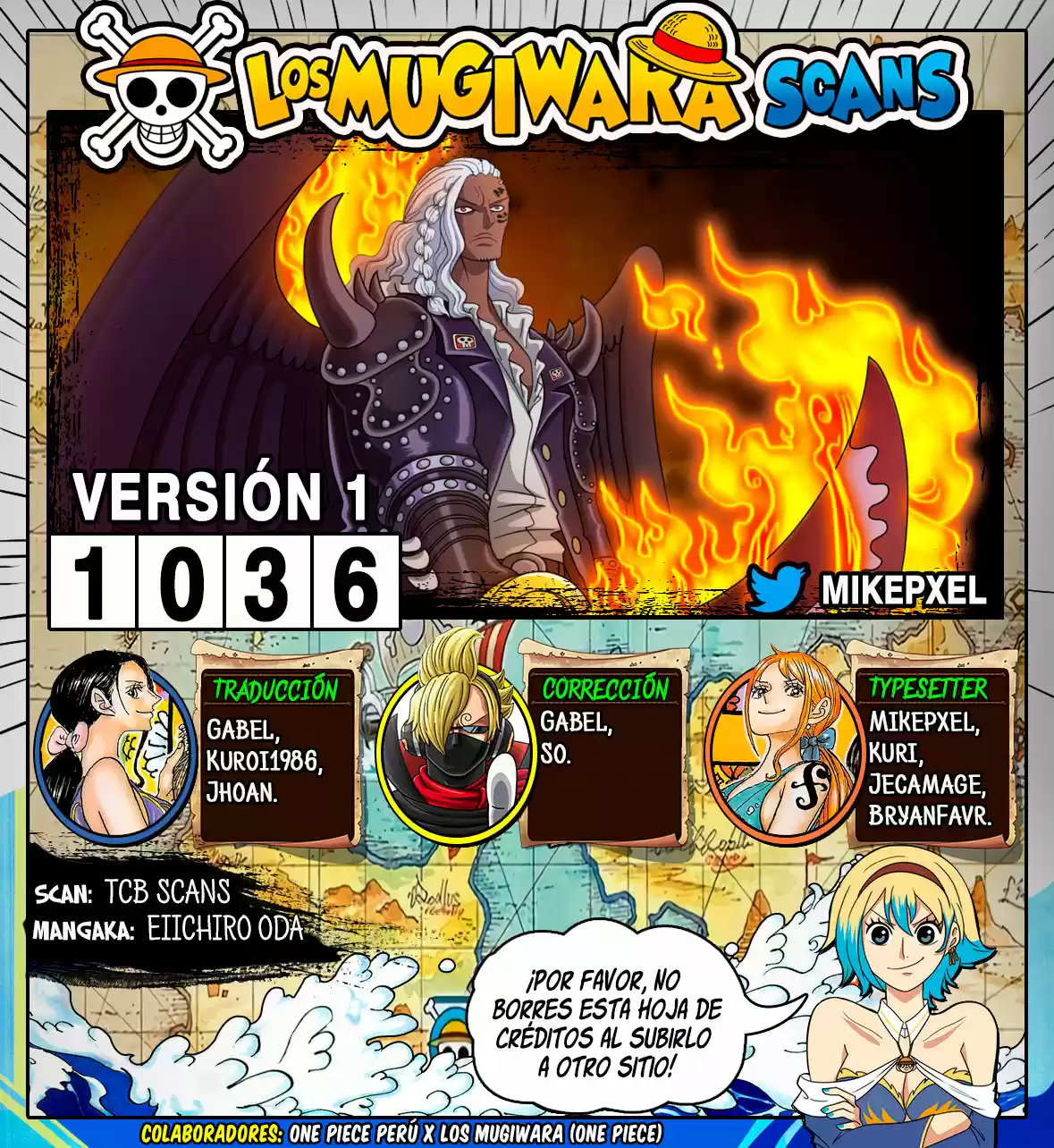 One Piece: Chapter 1036 - Page 1