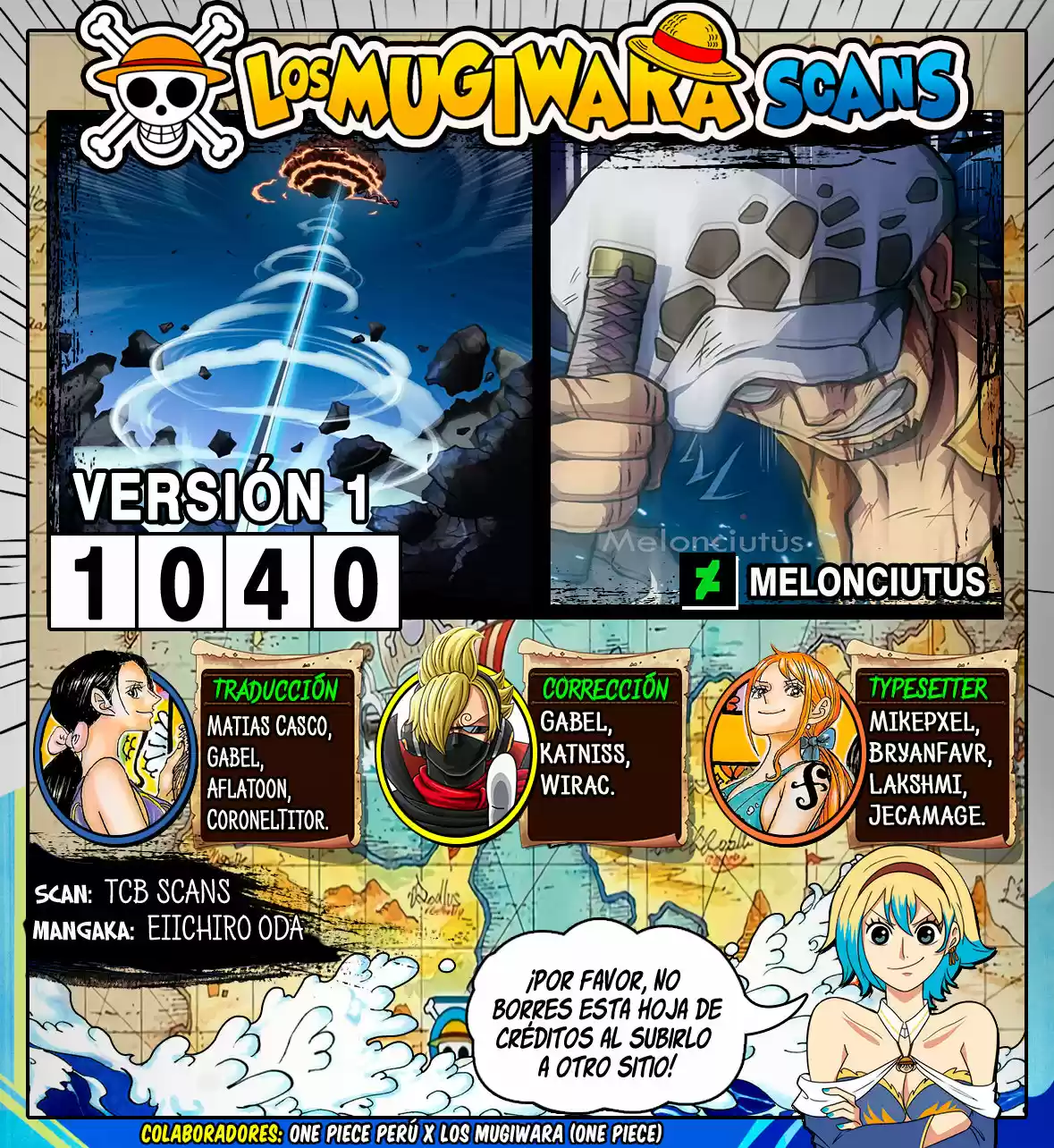 One Piece: Chapter 1040 - Page 1