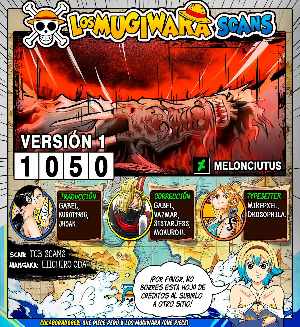 One Piece: Chapter 1050 - Page 1