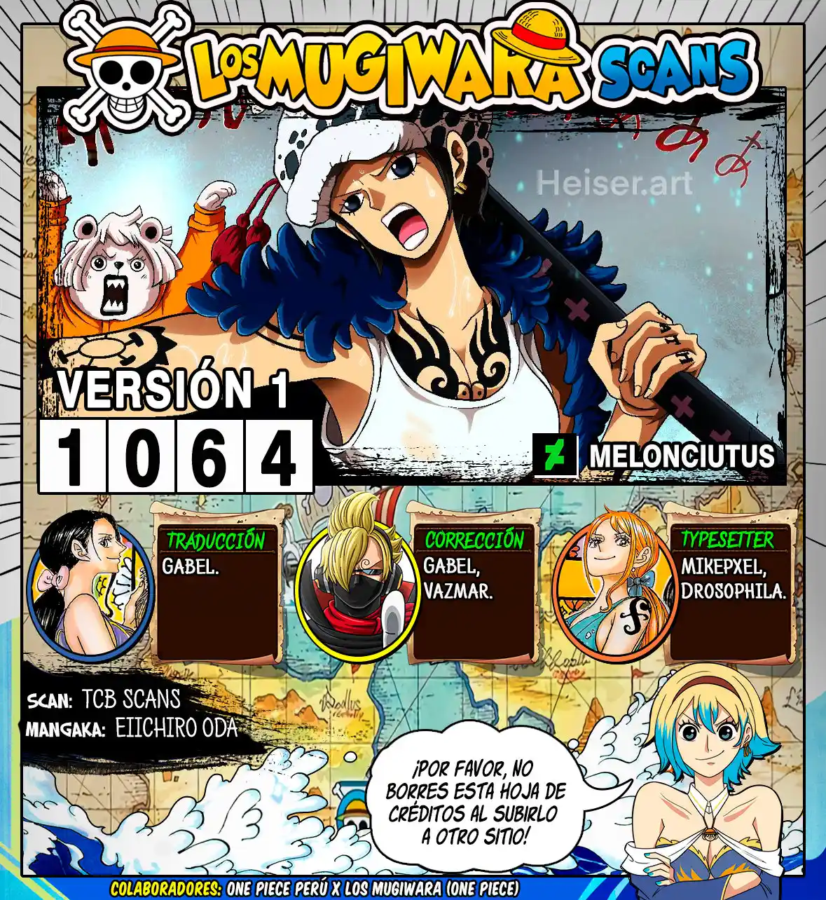 One Piece: Chapter 1064 - Page 1