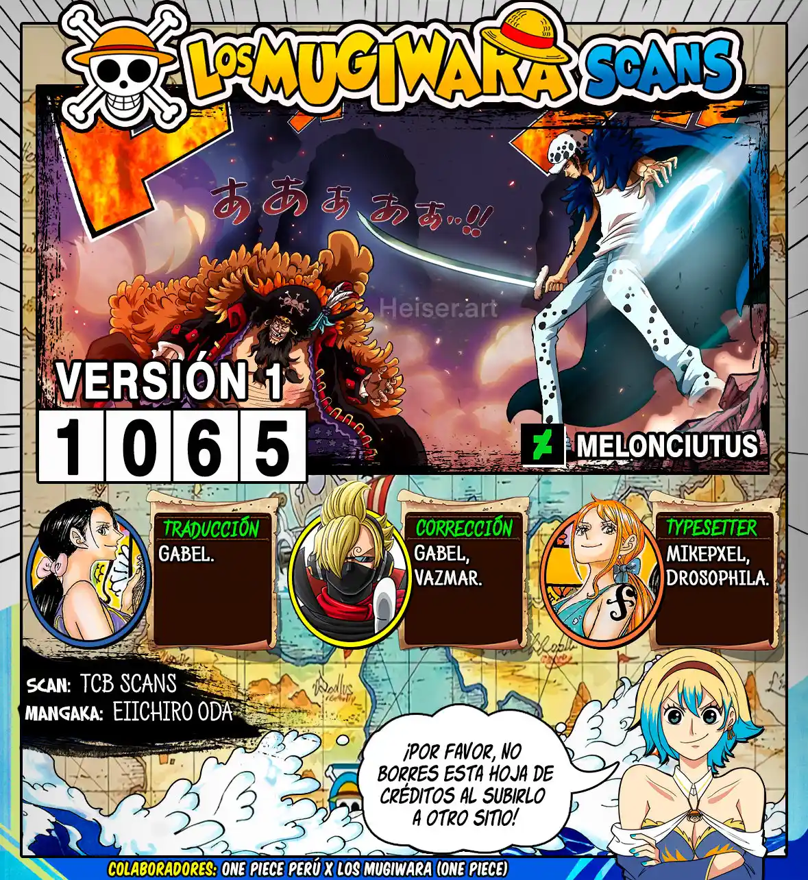 One Piece: Chapter 1065 - Page 1