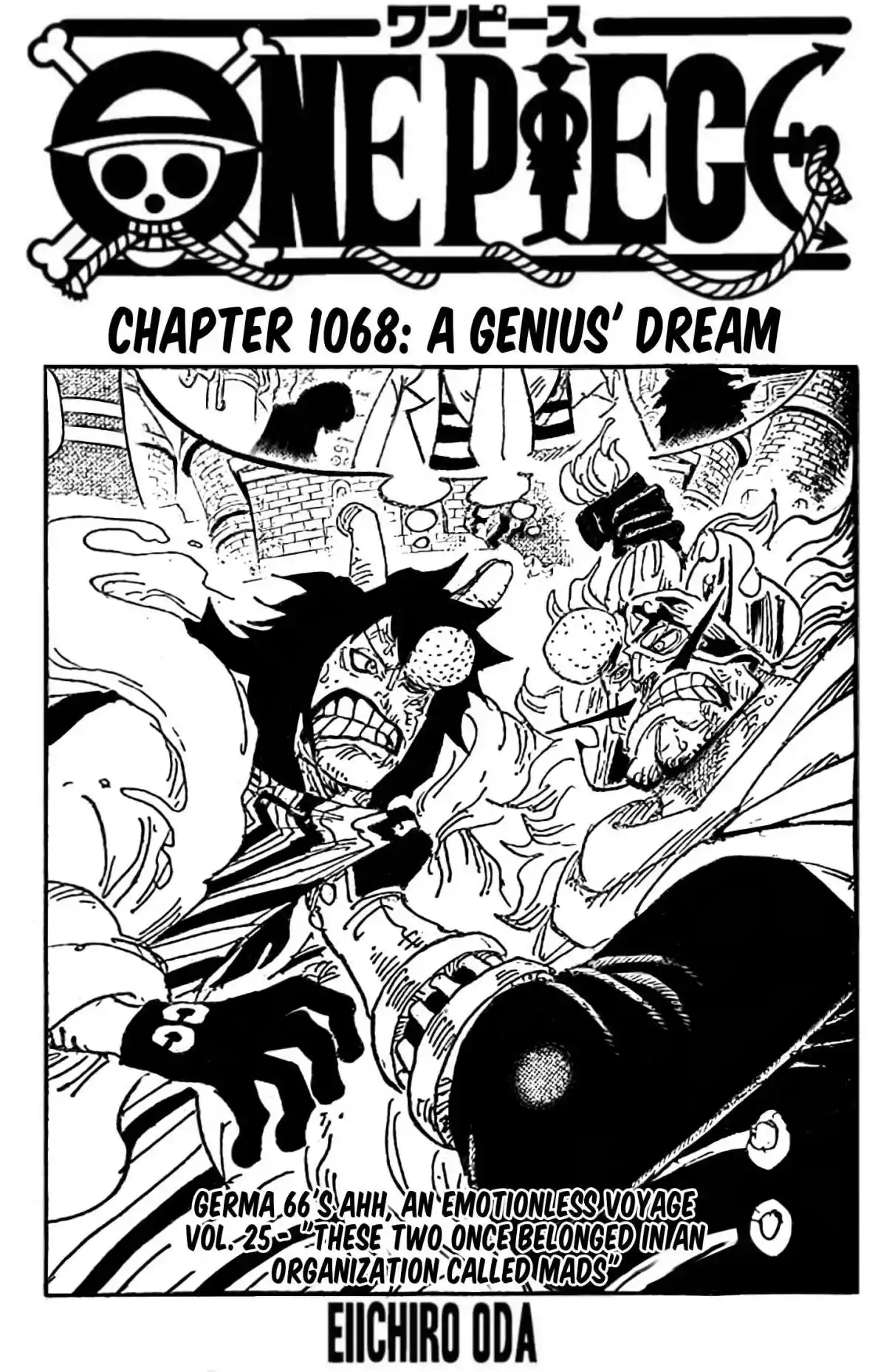 One Piece: Chapter 1068 - Page 1