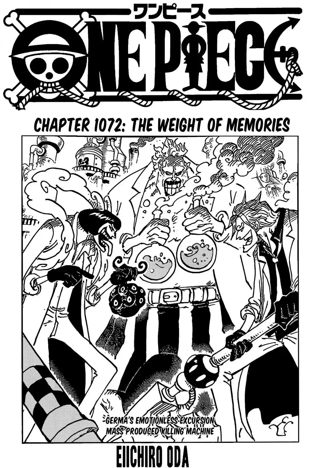 One Piece: Chapter 1072 - Page 1