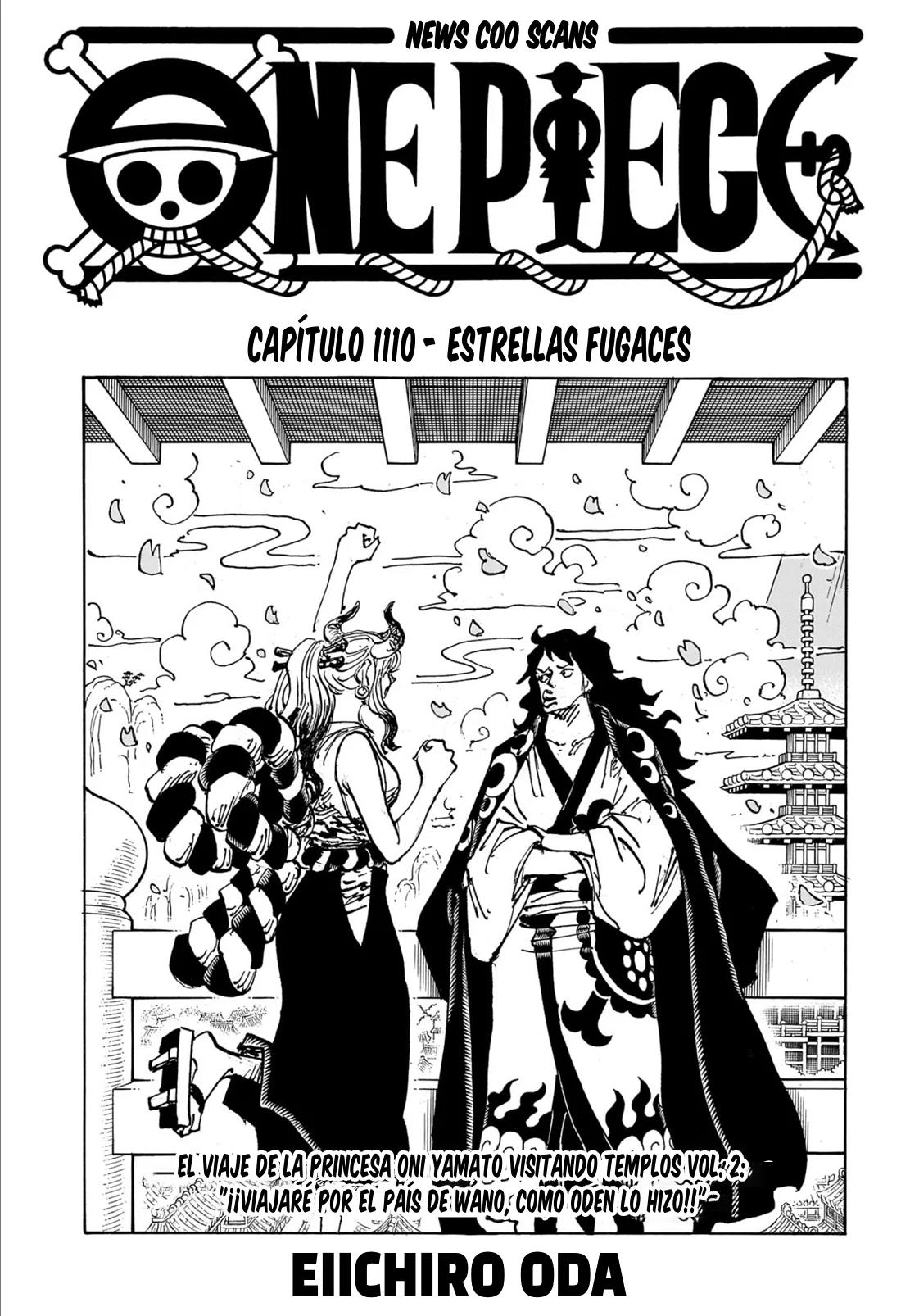 One Piece: Chapter 1110 - Page 1