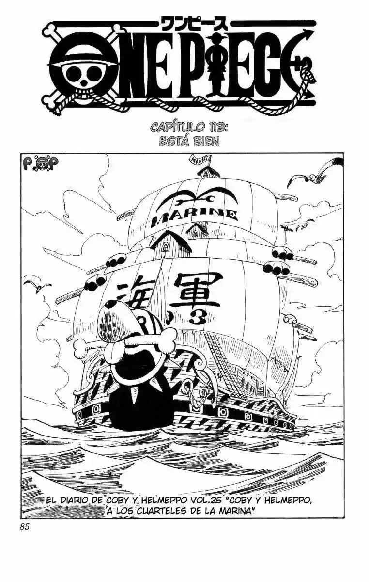 One Piece: Chapter 113 - Page 1