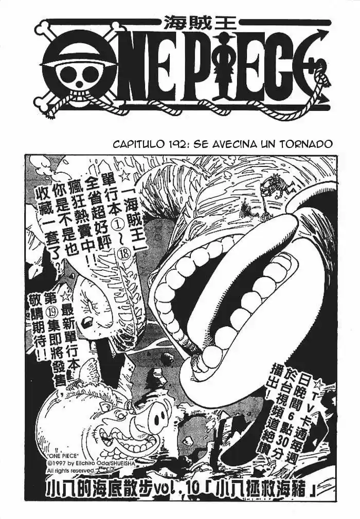 One Piece: Chapter 192 - Page 1