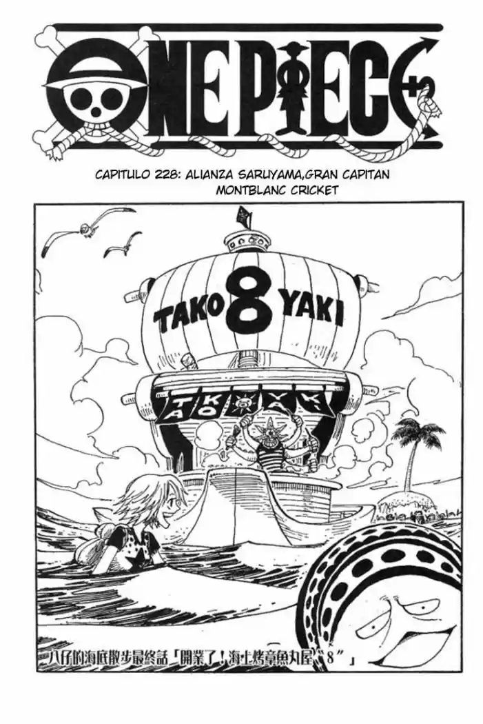 One Piece: Chapter 228 - Page 1