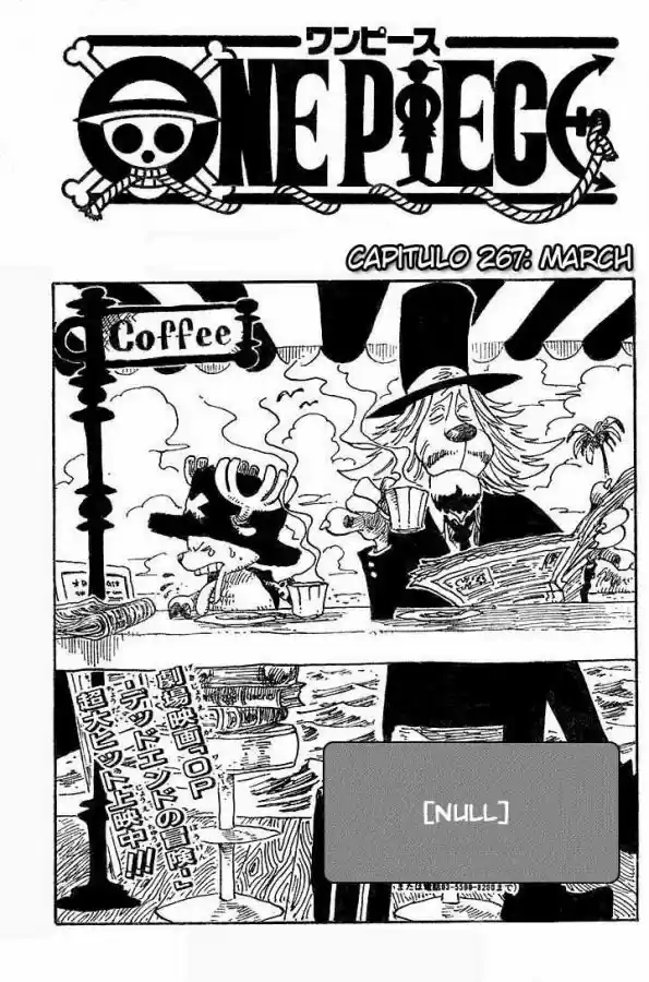 One Piece: Chapter 267 - Page 1