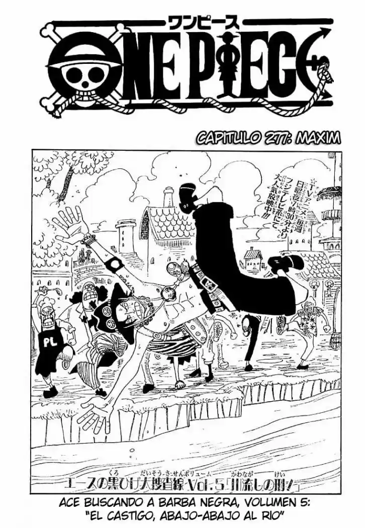 One Piece: Chapter 277 - Page 1