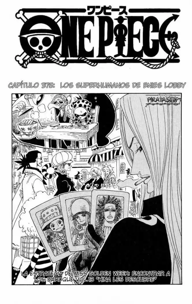 One Piece: Chapter 375 - Page 1