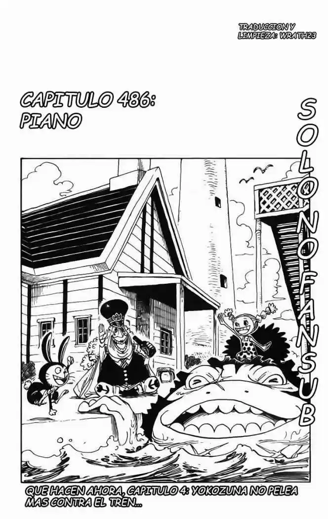 One Piece: Chapter 486 - Page 1