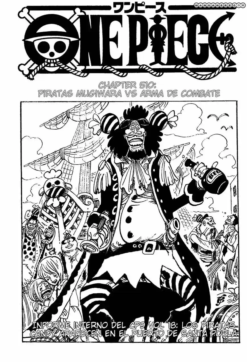 One Piece: Chapter 510 - Page 1