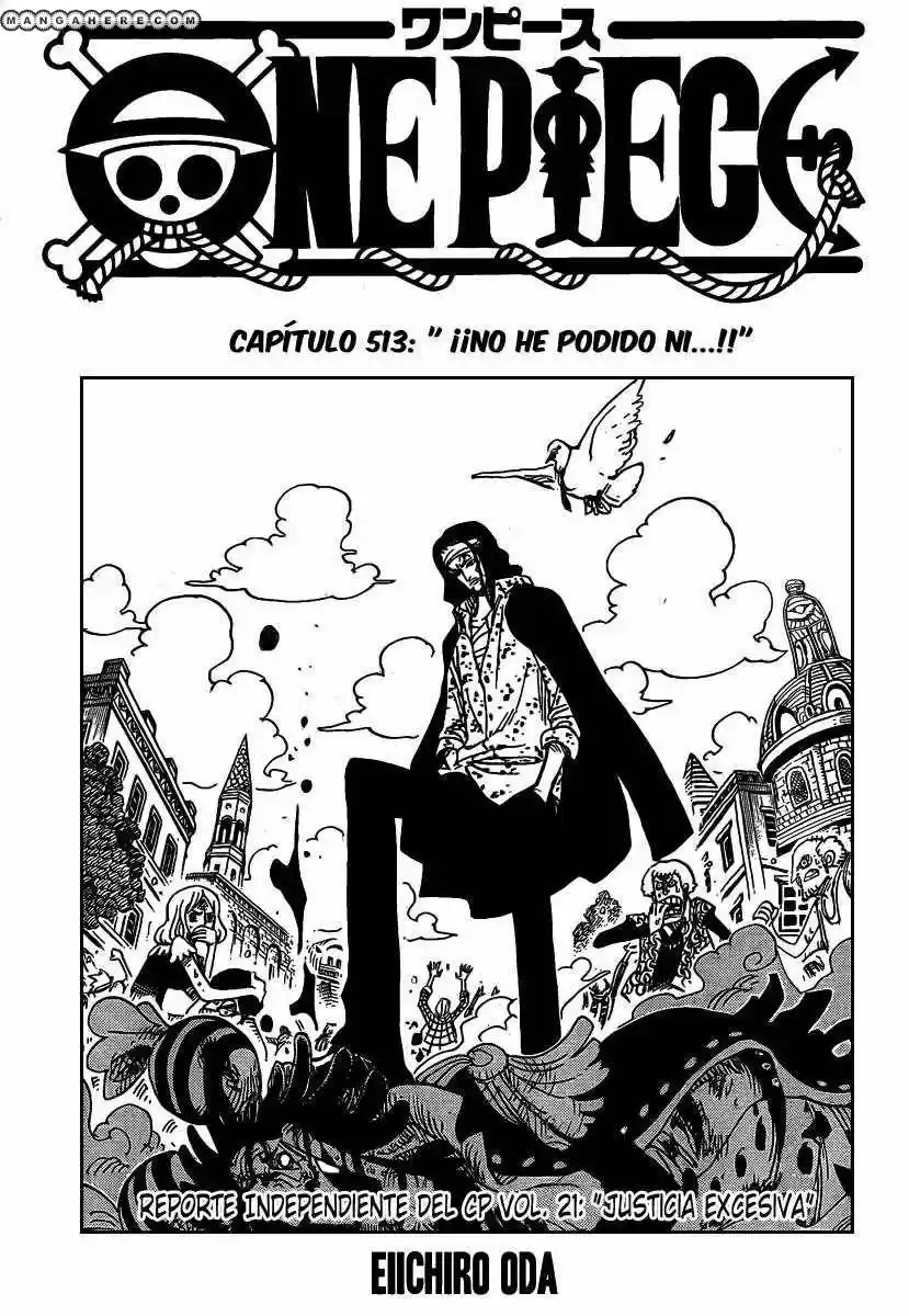 One Piece: Chapter 513 - Page 1