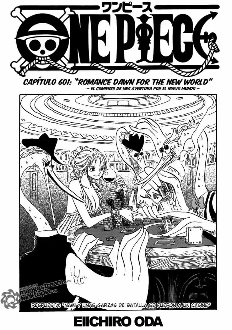One Piece: Chapter 601 - Page 1