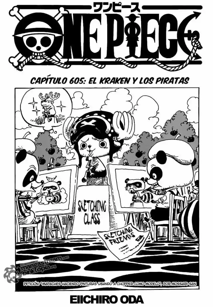 One Piece: Chapter 605 - Page 1