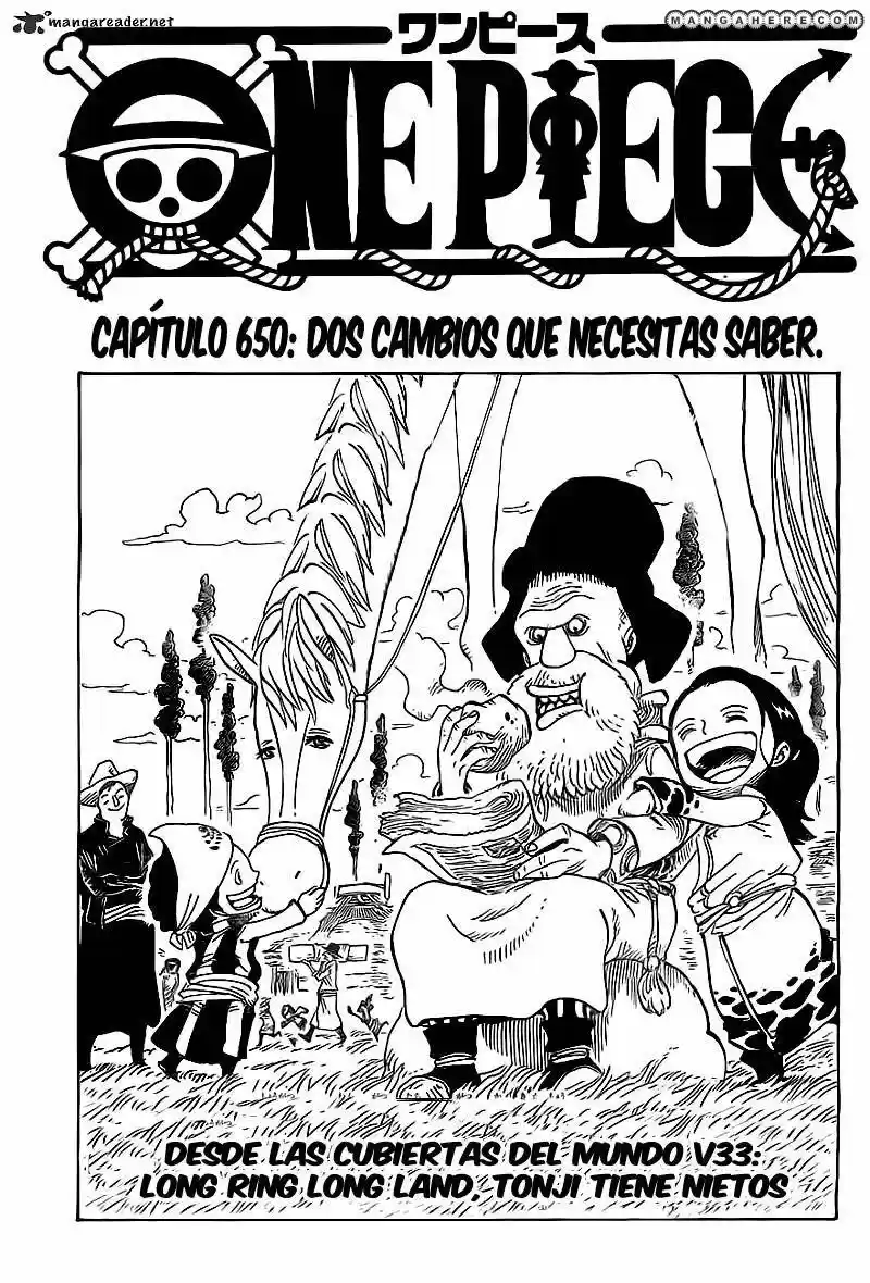 One Piece: Chapter 650 - Page 1