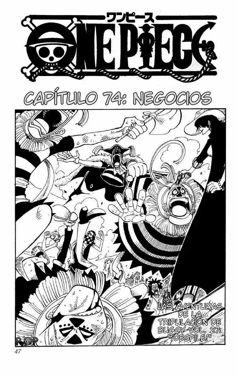 One Piece: Chapter 74 - Page 1