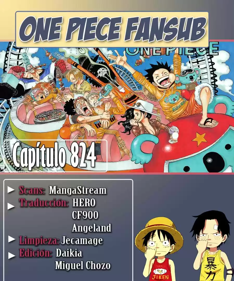 One Piece: Chapter 824 - Page 1