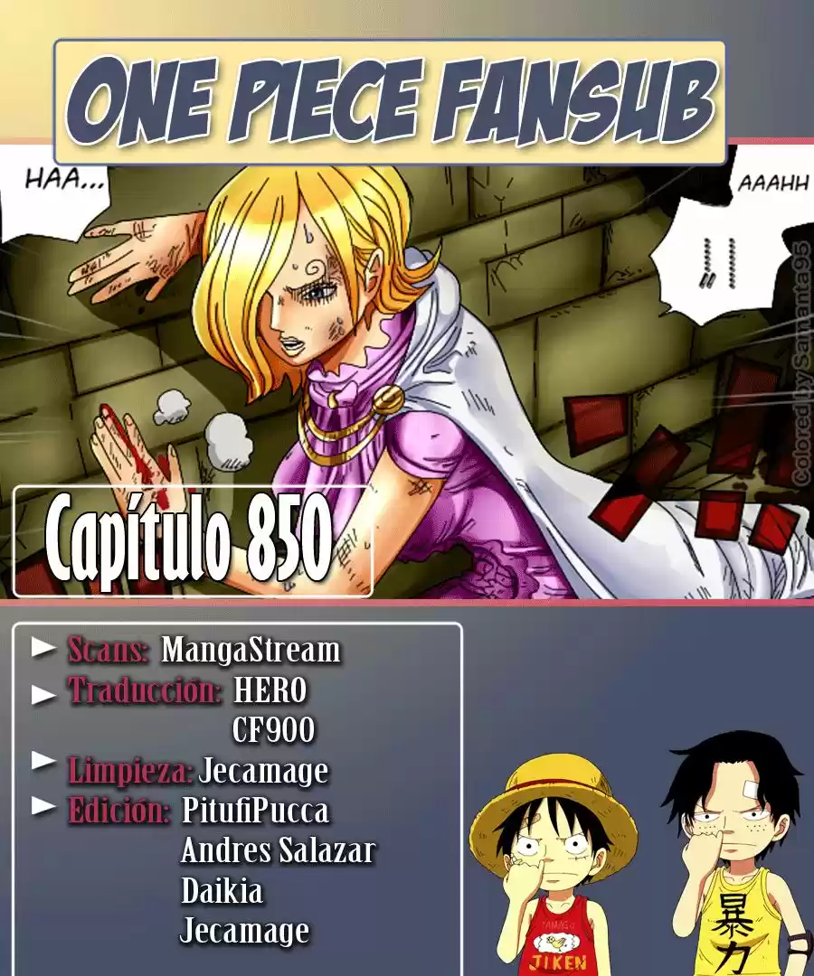 One Piece: Chapter 850 - Page 1