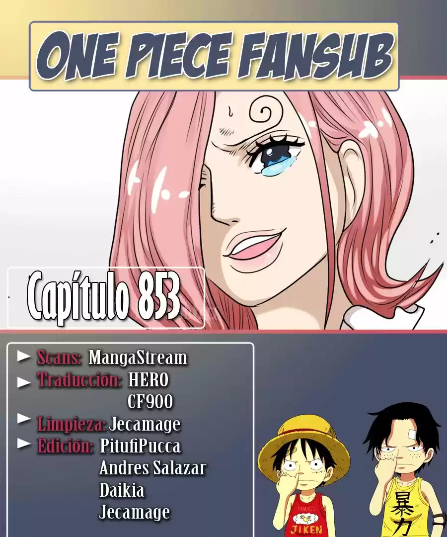 One Piece: Chapter 853 - Page 1