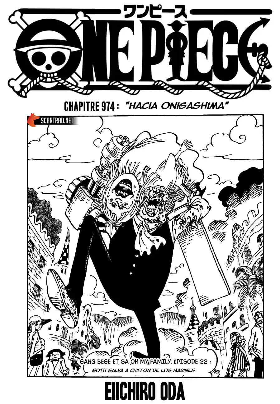 One Piece: Chapter 974 - Page 1