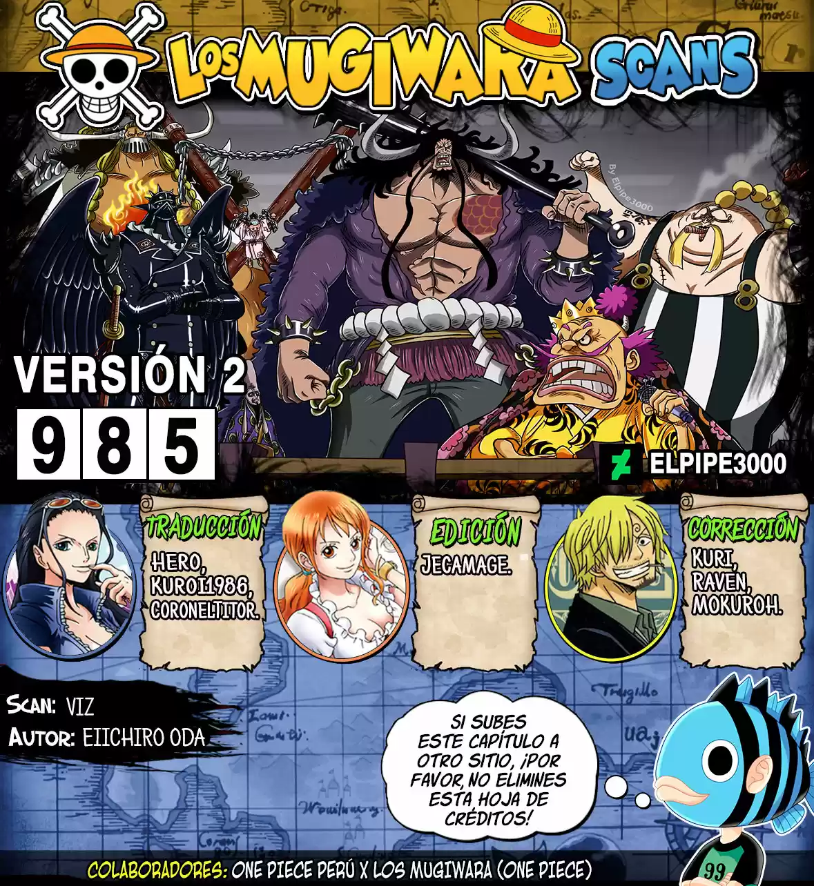 One Piece: Chapter 985.5 - Page 1