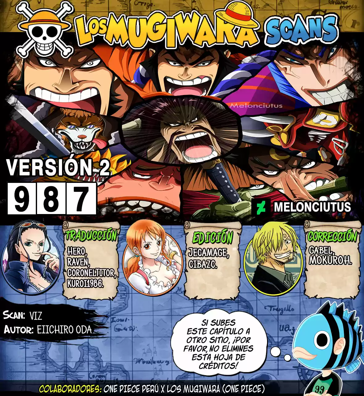 One Piece: Chapter 987.5 - Page 1