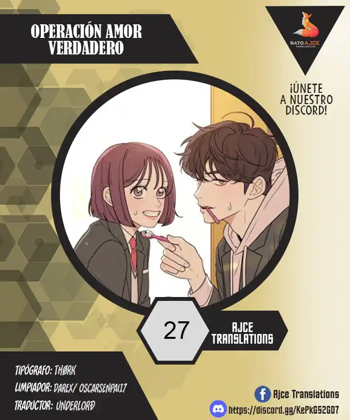 OPERACIÓN: AMOR VERDADERO: Chapter 27 - Page 1