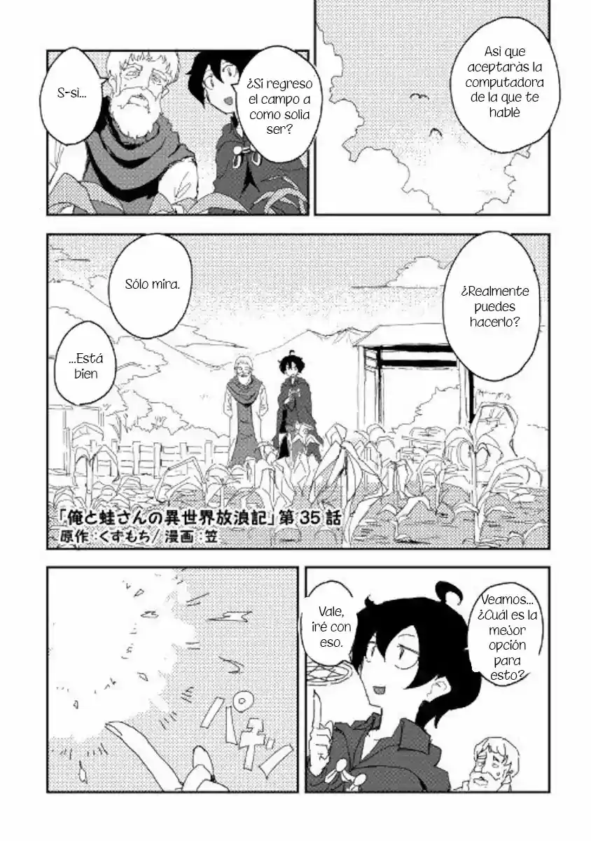 Ore To Kawazu-san No Isekai Hourouki: Chapter 35 - Page 1