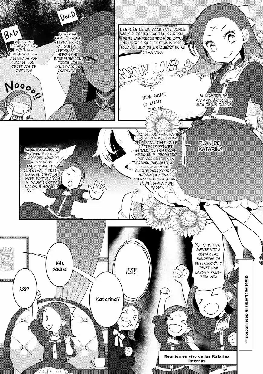 Otome Game No Hametsu Flag Shika Nai Akuyaku Reijou Ni Tensei Shite Shimatta: Chapter 2 - Page 1