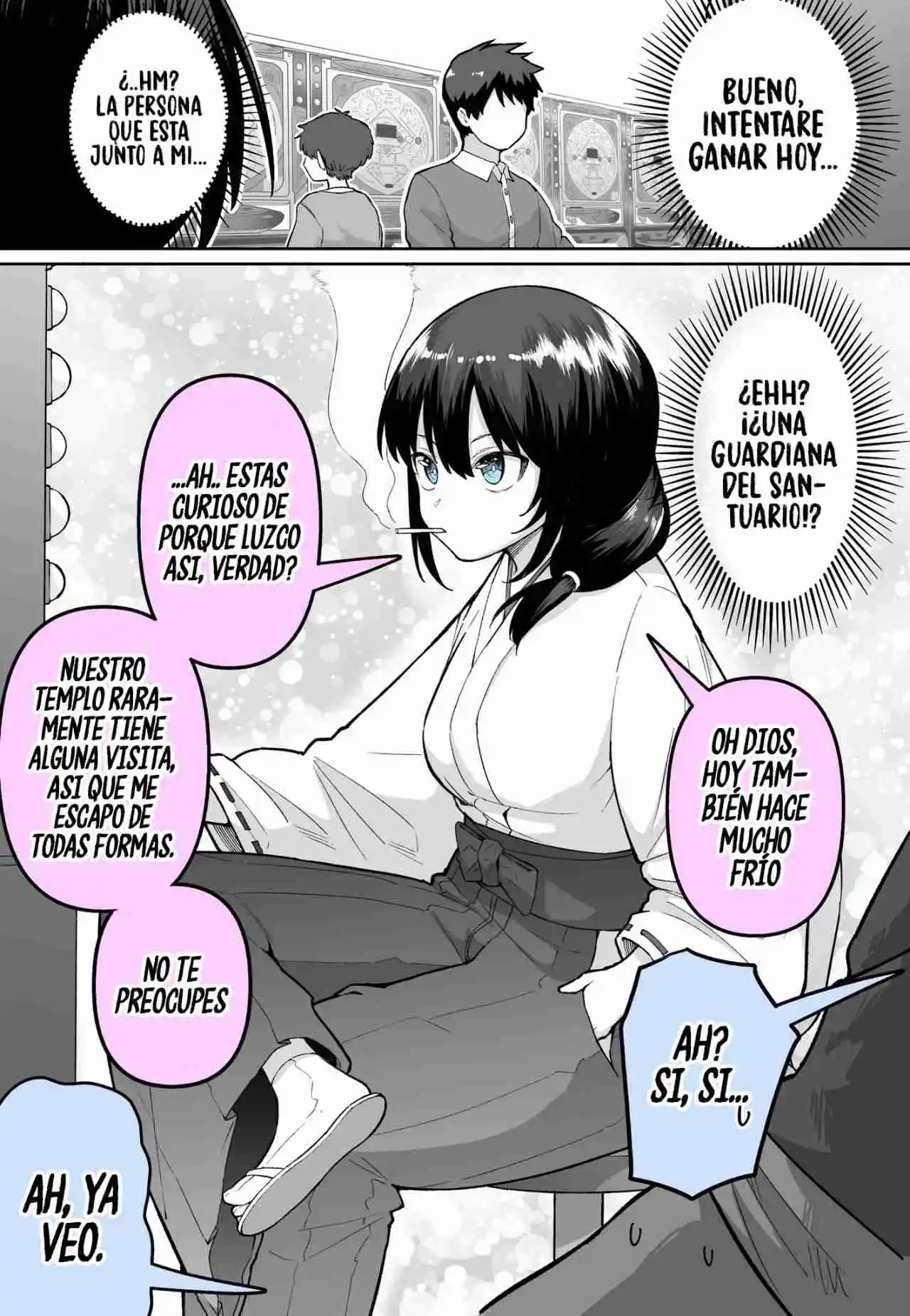 Pachinko-ya Ni Miko Ga Ita…: Chapter 0 - Page 1