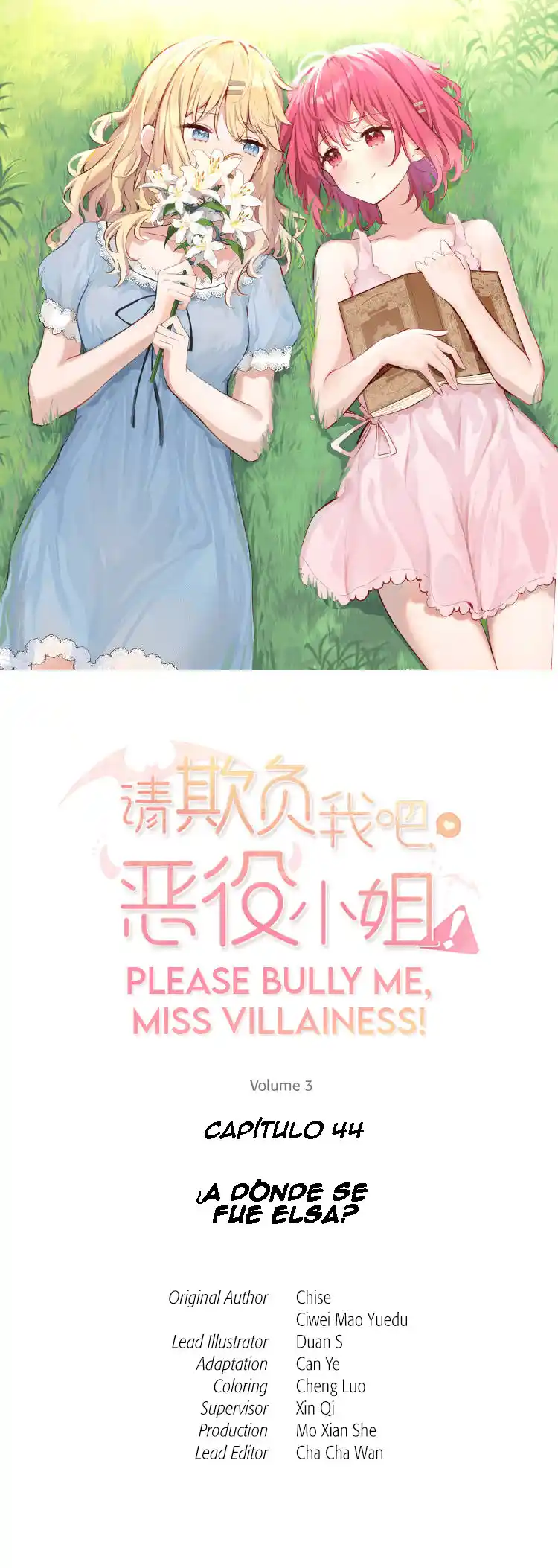 Please Bully Me, Miss Villainess: Chapter 44 - Page 1