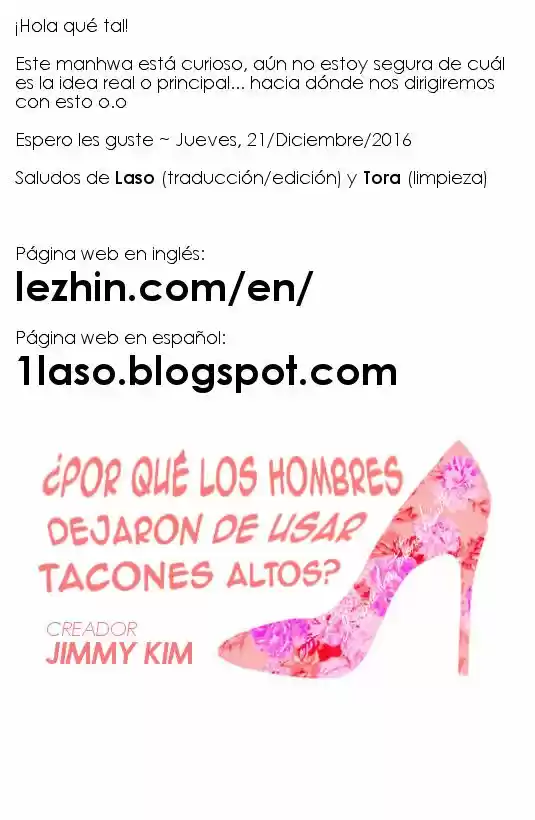 Por Qué Los Hombres Dejaron De Usar Tacones: Chapter 0 - Page 1