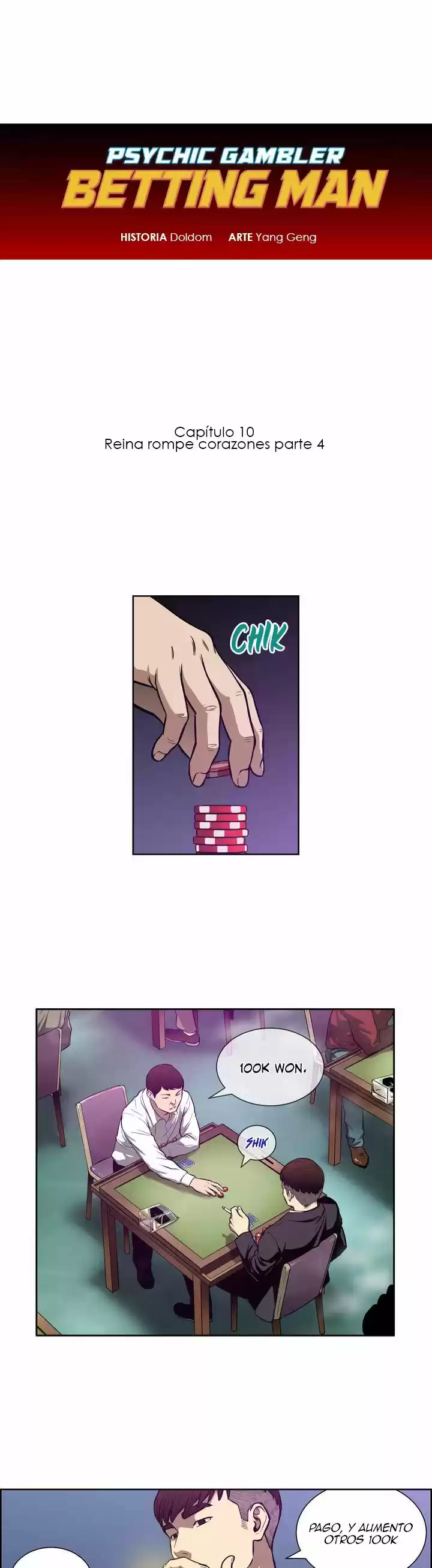 Psychic Gambler: Betting Man: Chapter 10 - Page 1