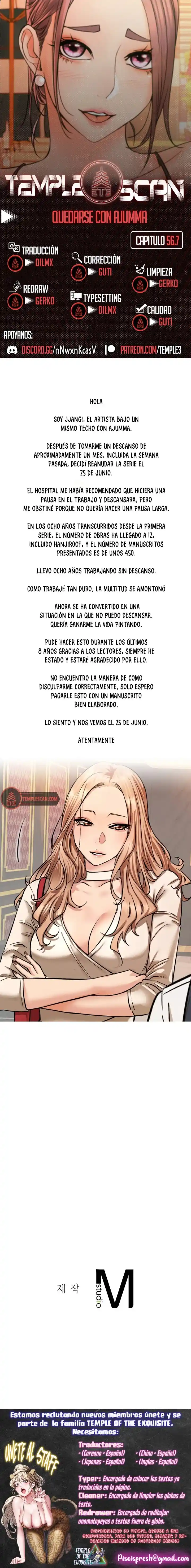 Quedarse Con Ajumma: Chapter 56 - Page 1