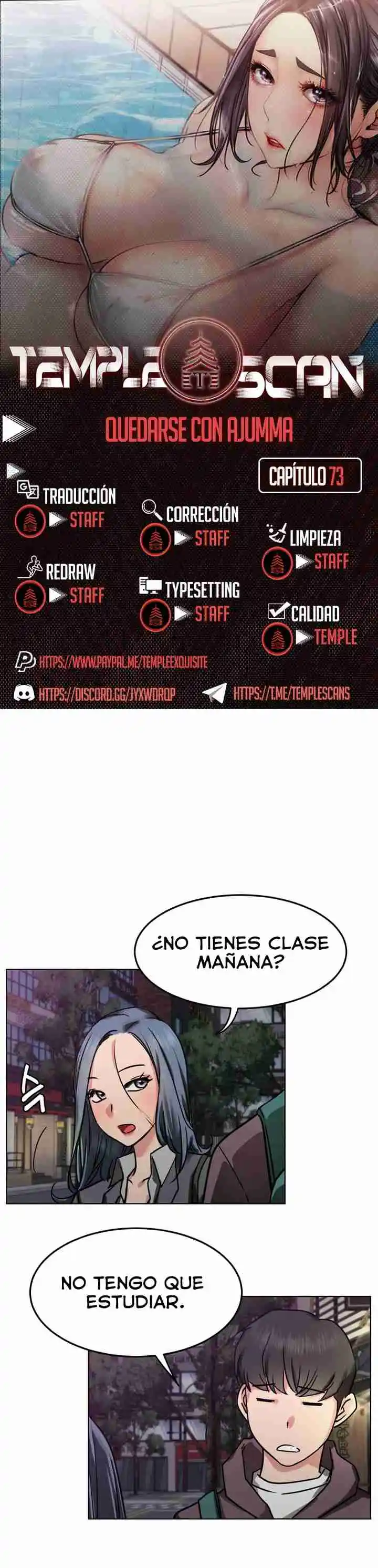 Quedarse Con Ajumma: Chapter 73 - Page 1