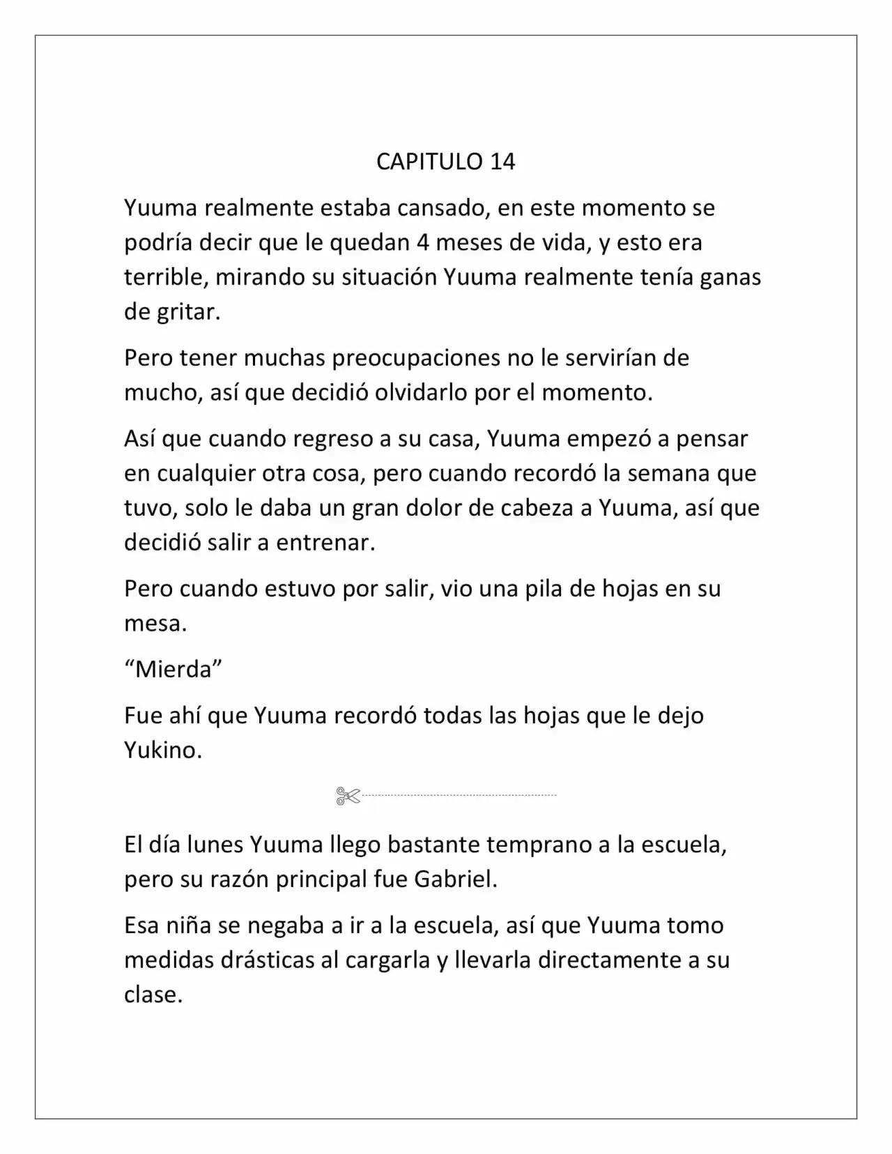 Reencarnado En Un Mundo De Anime (Novela: Chapter 14 - Page 1