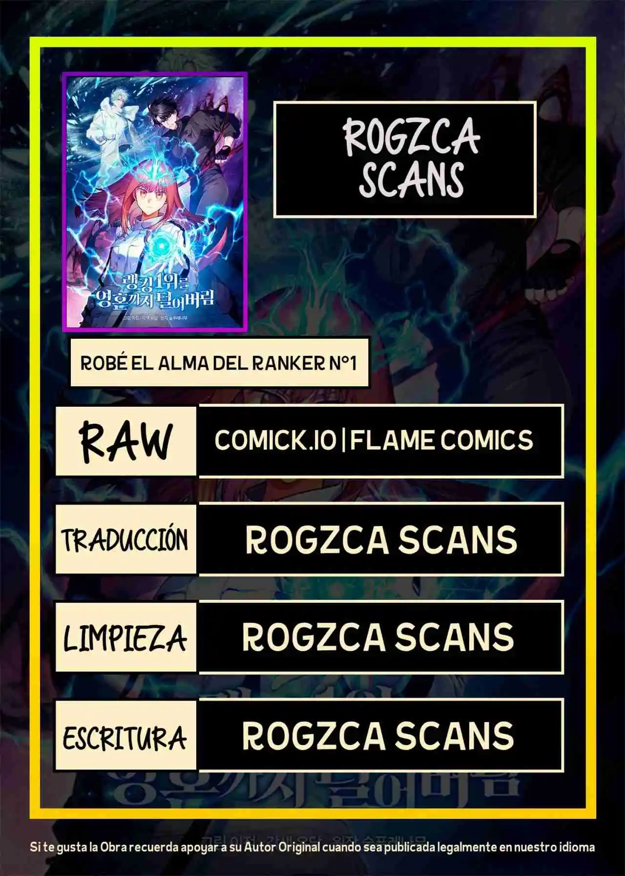 Robé El Alma Del Ranker Nº 1: Chapter 76 - Page 1