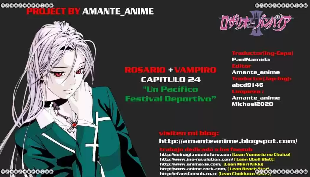 Rosario Vampire Season II: Chapter 24 - Page 1