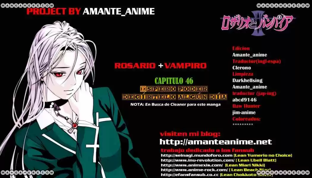 Rosario Vampire Season II: Chapter 46 - Page 1