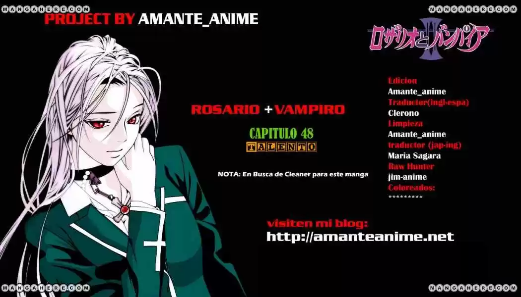 Rosario Vampire Season II: Chapter 48 - Page 1