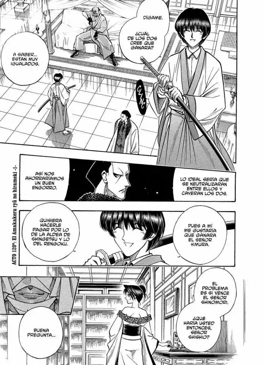 Rurouni Kenshin Meiji Kenkaku Romantan: Chapter 120 - Page 1