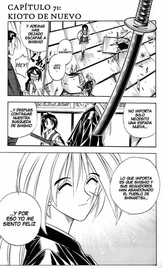 Rurouni Kenshin Meiji Kenkaku Romantan: Chapter 71 - Page 1