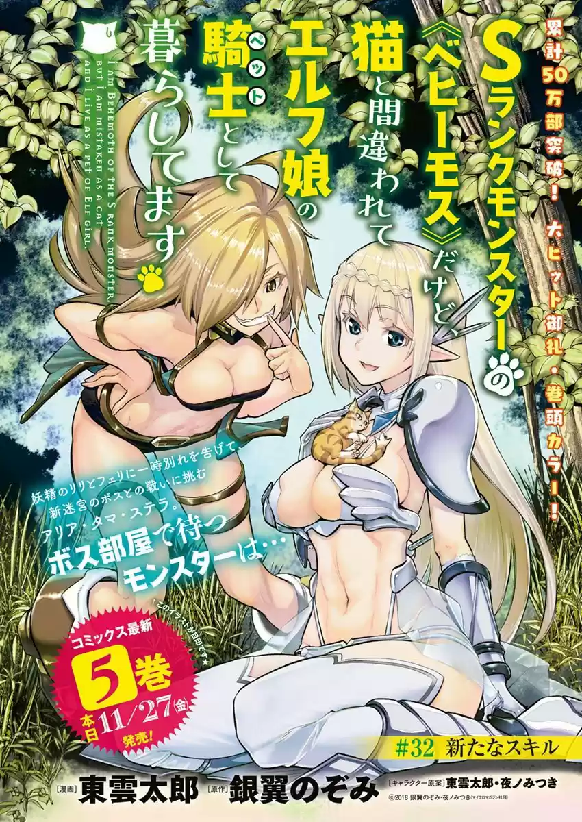 S-Rank Monster No Behemoth Dakedo, Neko To Machigawarete Erufu Musume No Kishi (Pet) Toshite Kurashitemasu: Chapter 33 - Page 1